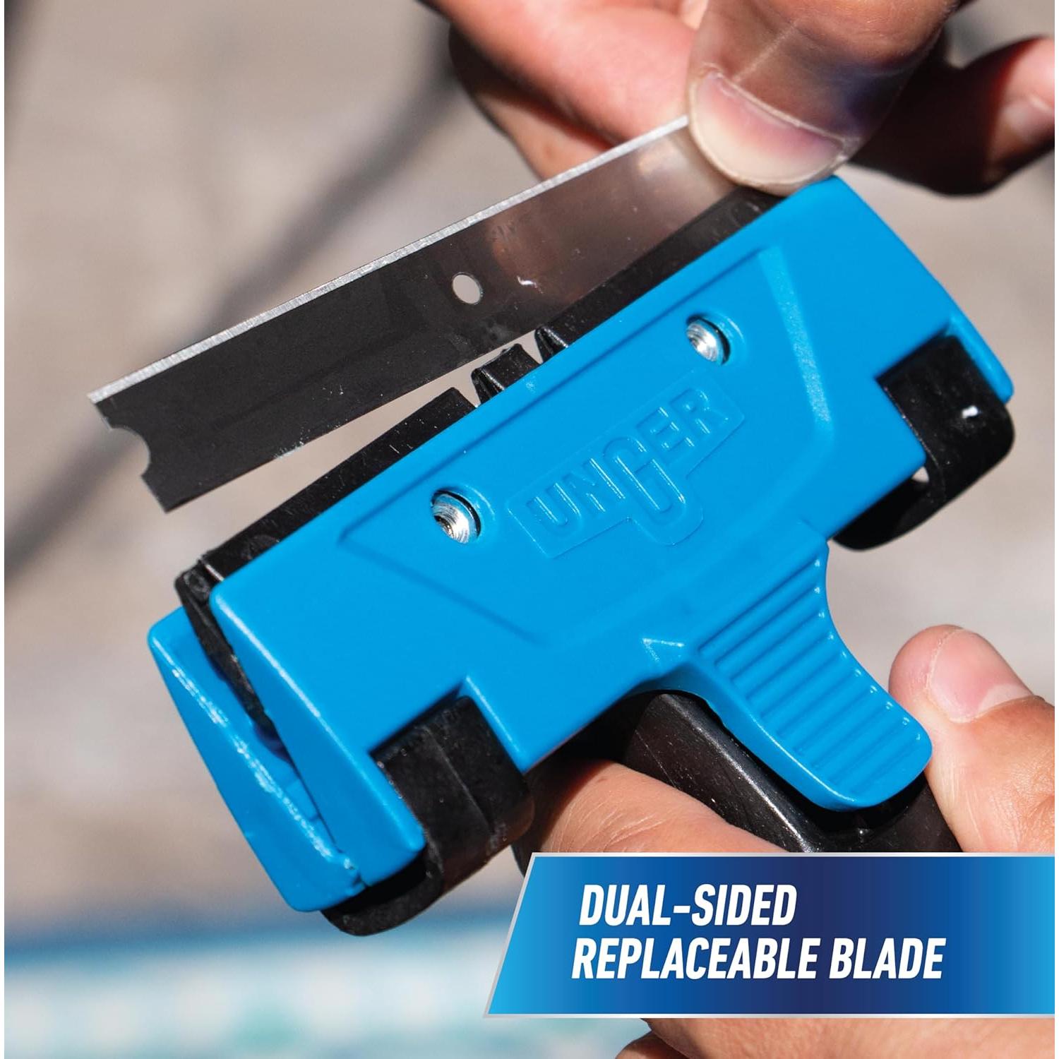 Raspador Multiusos Unger 10.16 cm para Ventanas y Vidrio