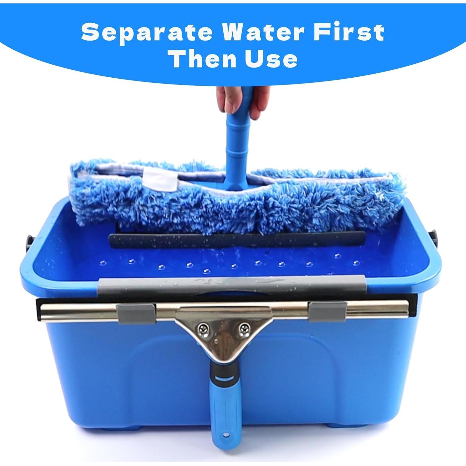 Kit de Limpieza de Ventanas HYCDFCS con Raspador y Microfibra