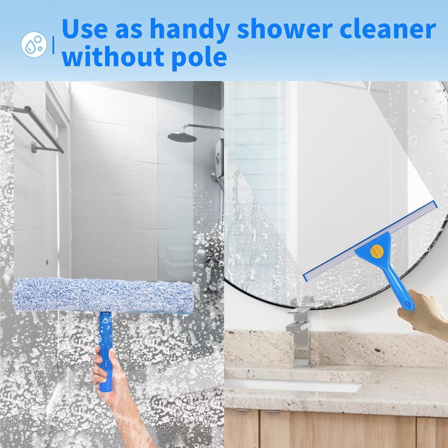 Kit de Limpieza de Ventanas PIMEKOY con Mango Extensible 3m