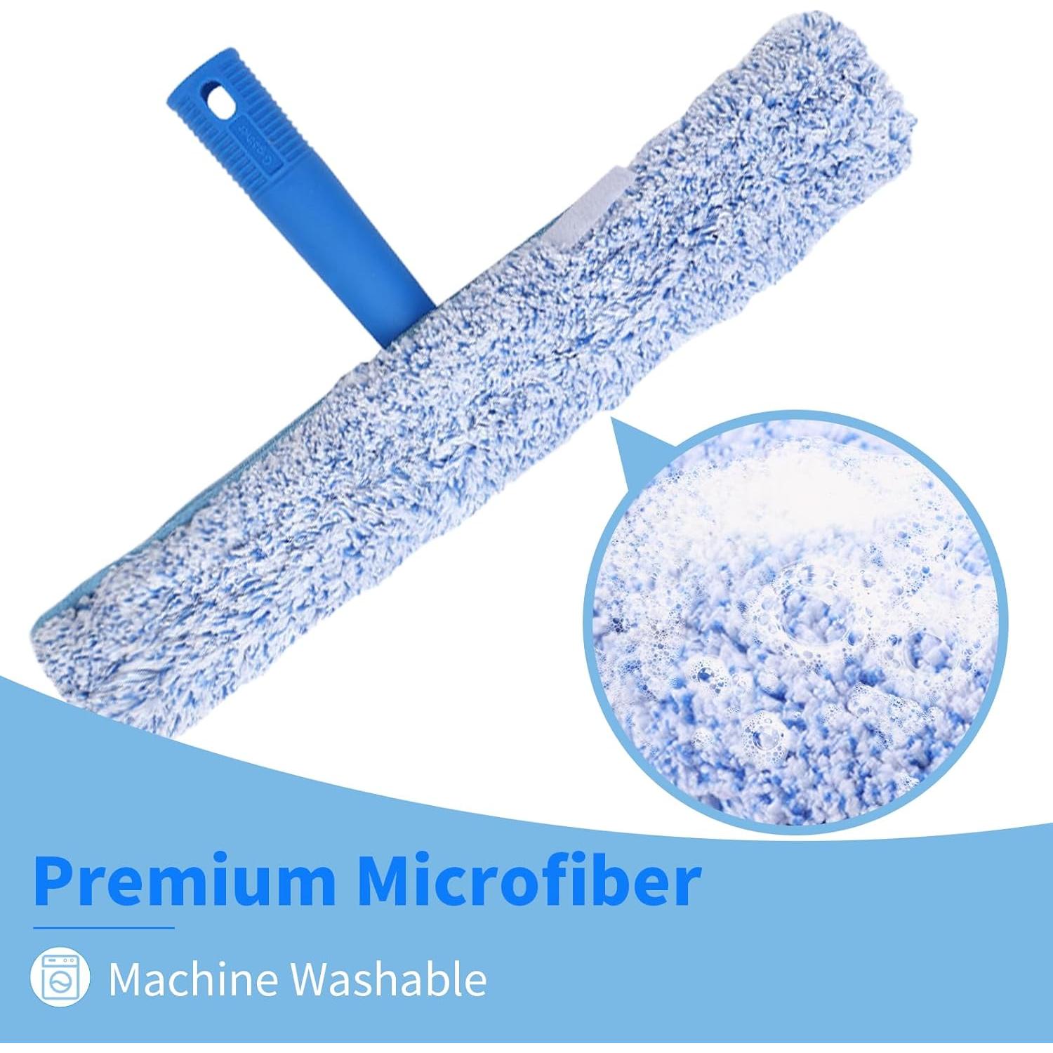 Kit de Limpieza de Ventanas PIMEKOY con Mango Extensible 3m