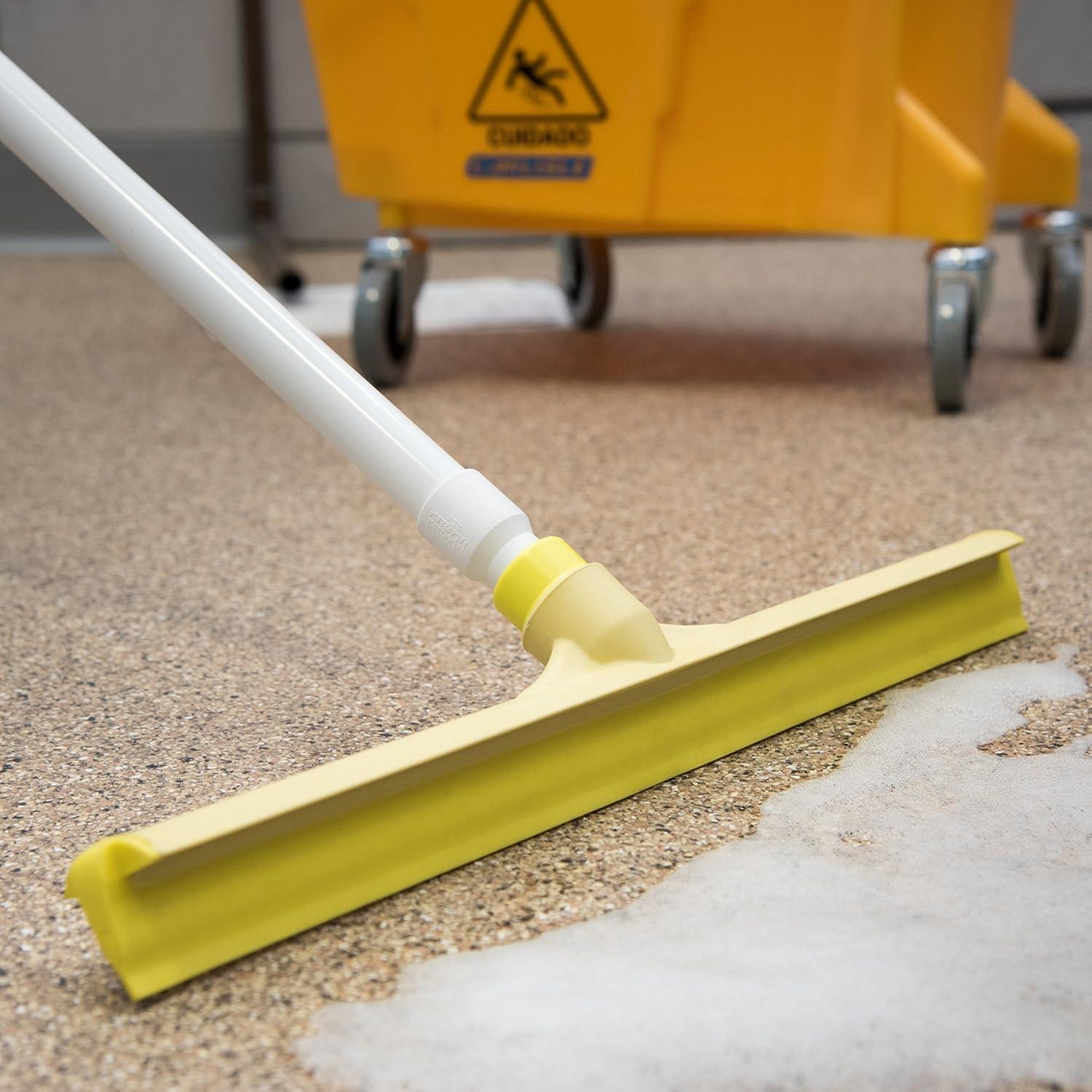 Limpiaparabrisas de Piso Sparta 50.8 cm Cuchilla de Goma Amarillo