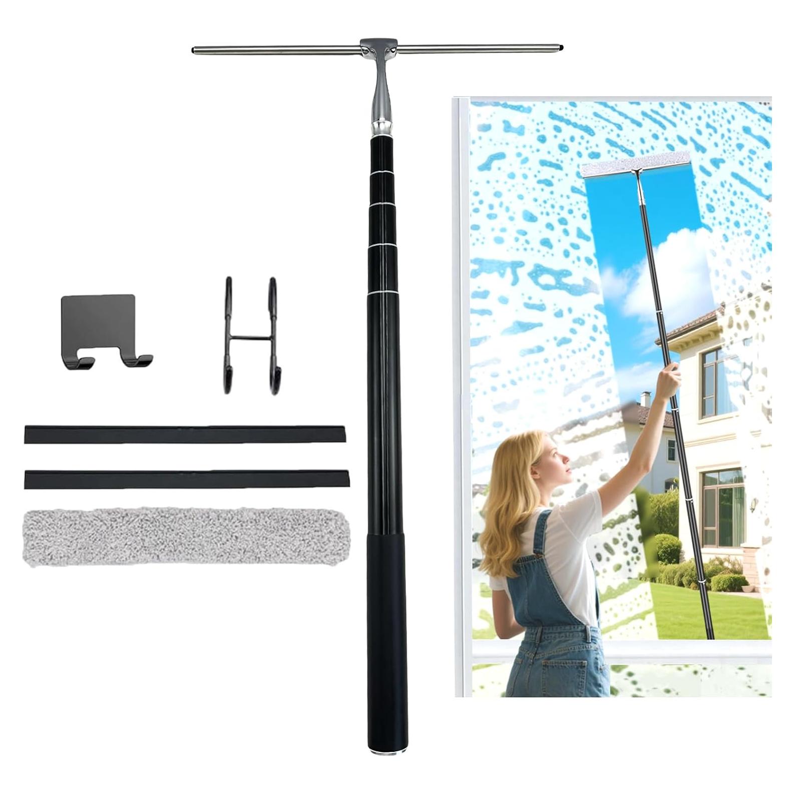 Limpiaparabris Telescópico ZenQeek 2 en 1 30.48 cm