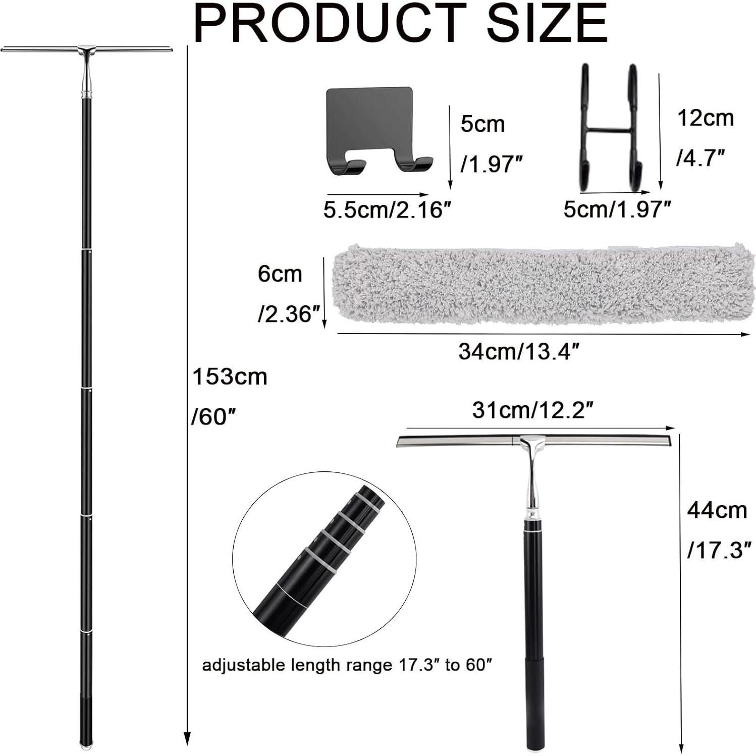 Limpiaparabris Telescópico ZenQeek 2 en 1 30.48 cm