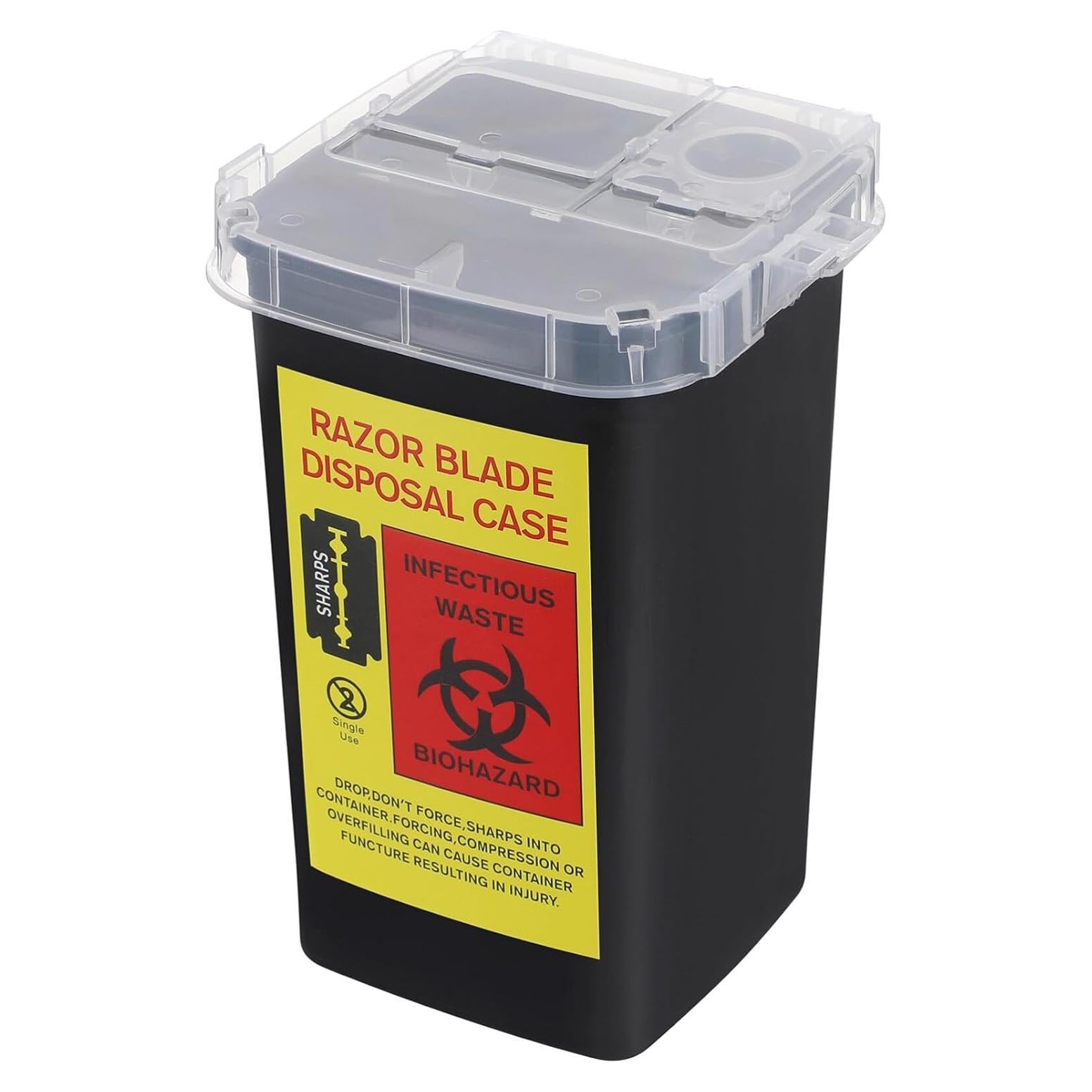 Caja dispensadora de cuchillas Beaupretty 16x10cm para barbería