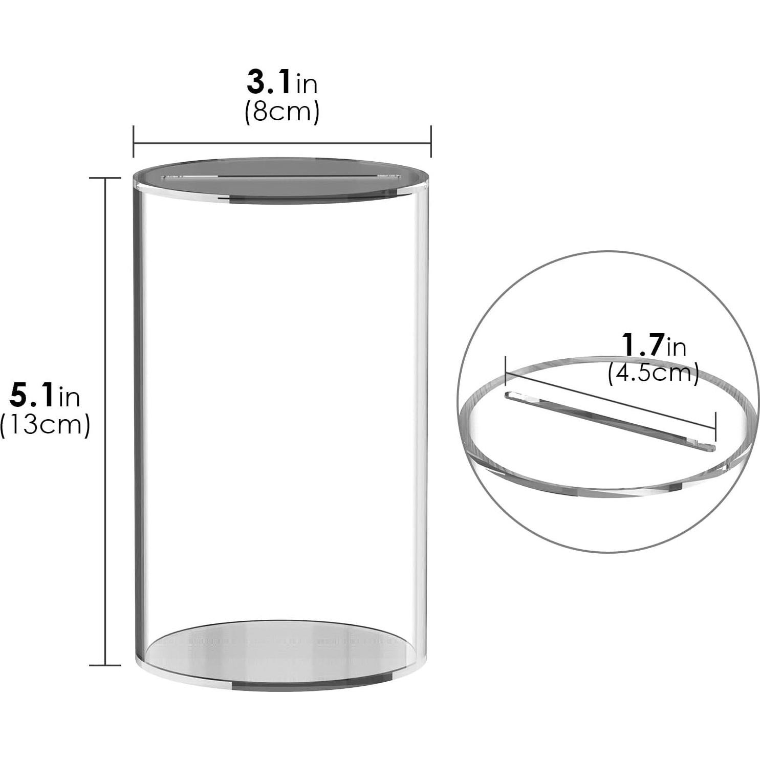 Contenedor de Desechos de Cuchillas de Afeitar DODAMOUR 13x8cm