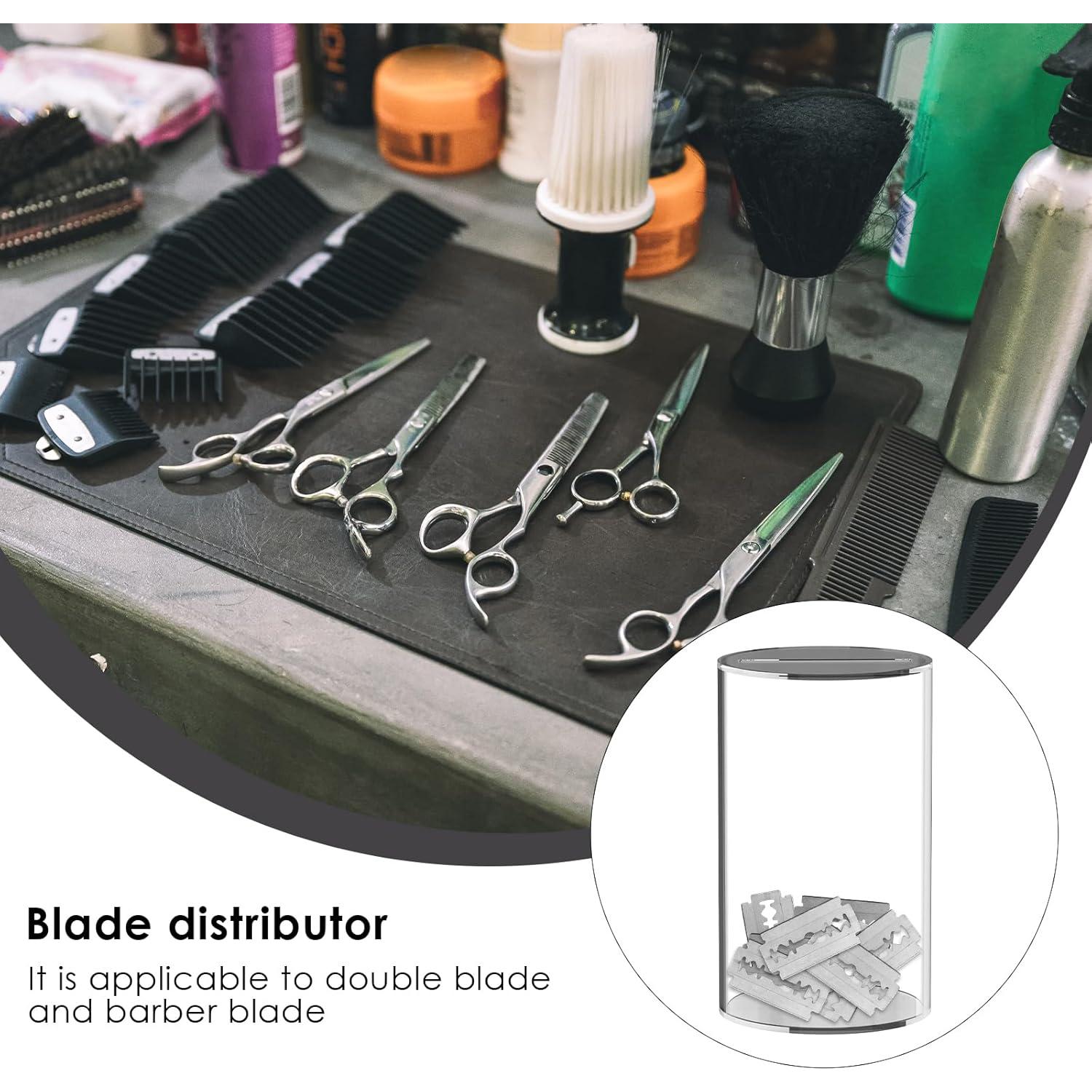 Contenedor de Desechos de Cuchillas de Afeitar DODAMOUR 13x8cm