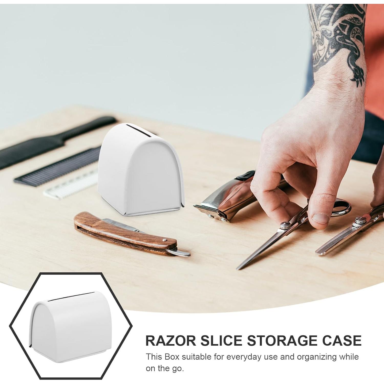 Estuche de Afeitar SEWACC de Hierro Forjado 6.5x6cm