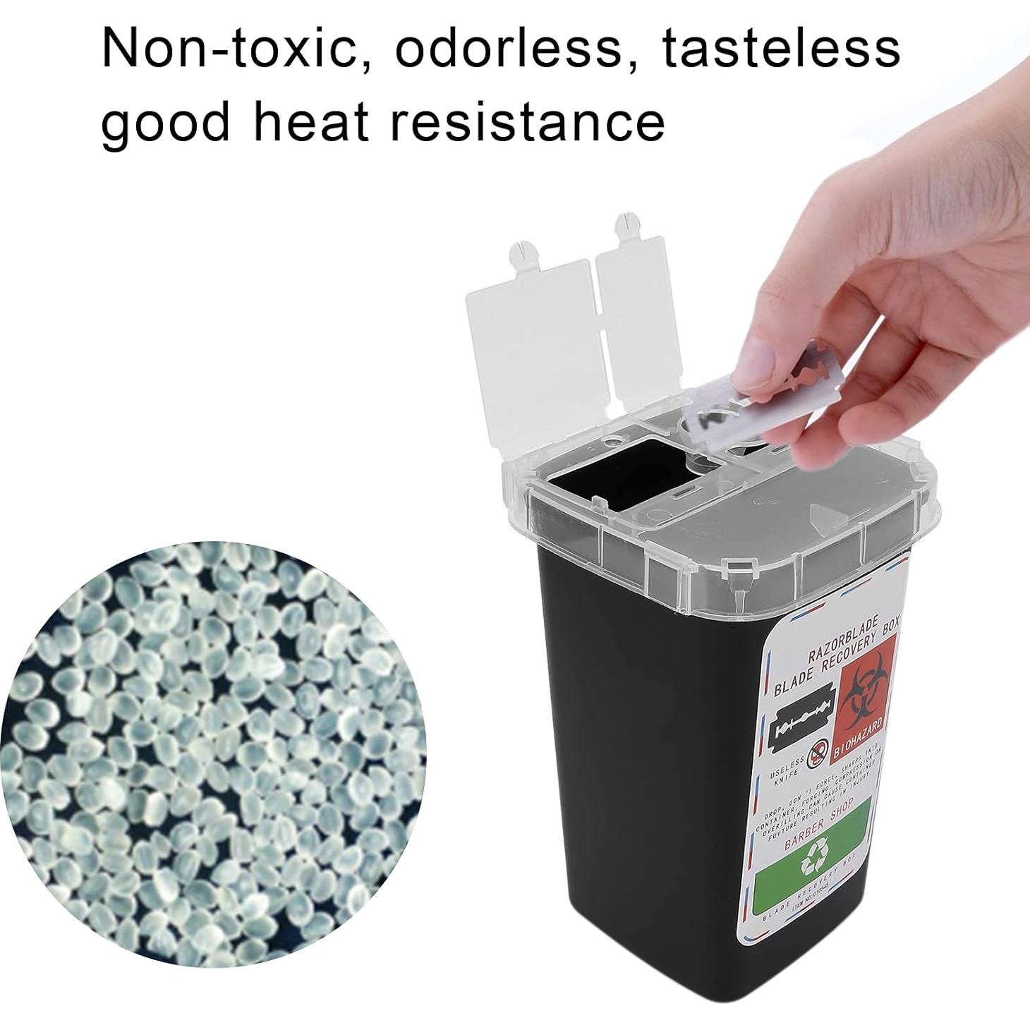 Contenedor de Desechos de Cuchillas Agatige - Plástico Resistente