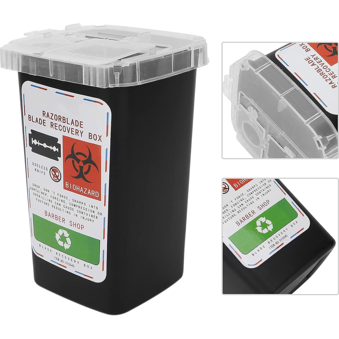 Contenedor de Desechos de Cuchillas Agatige - Plástico Resistente