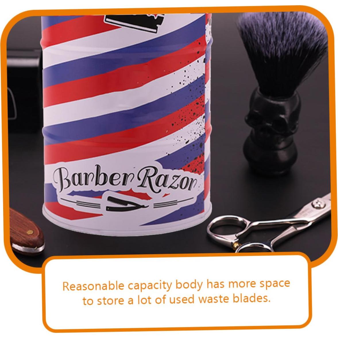 Contenedor de Desechos de Cuchillas de Afeitar PLAFOPE 14x8.8cm