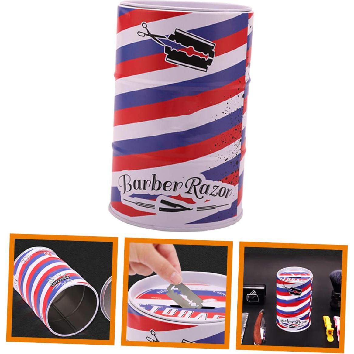 Contenedor de Desechos de Cuchillas de Afeitar PLAFOPE 14x8.8cm