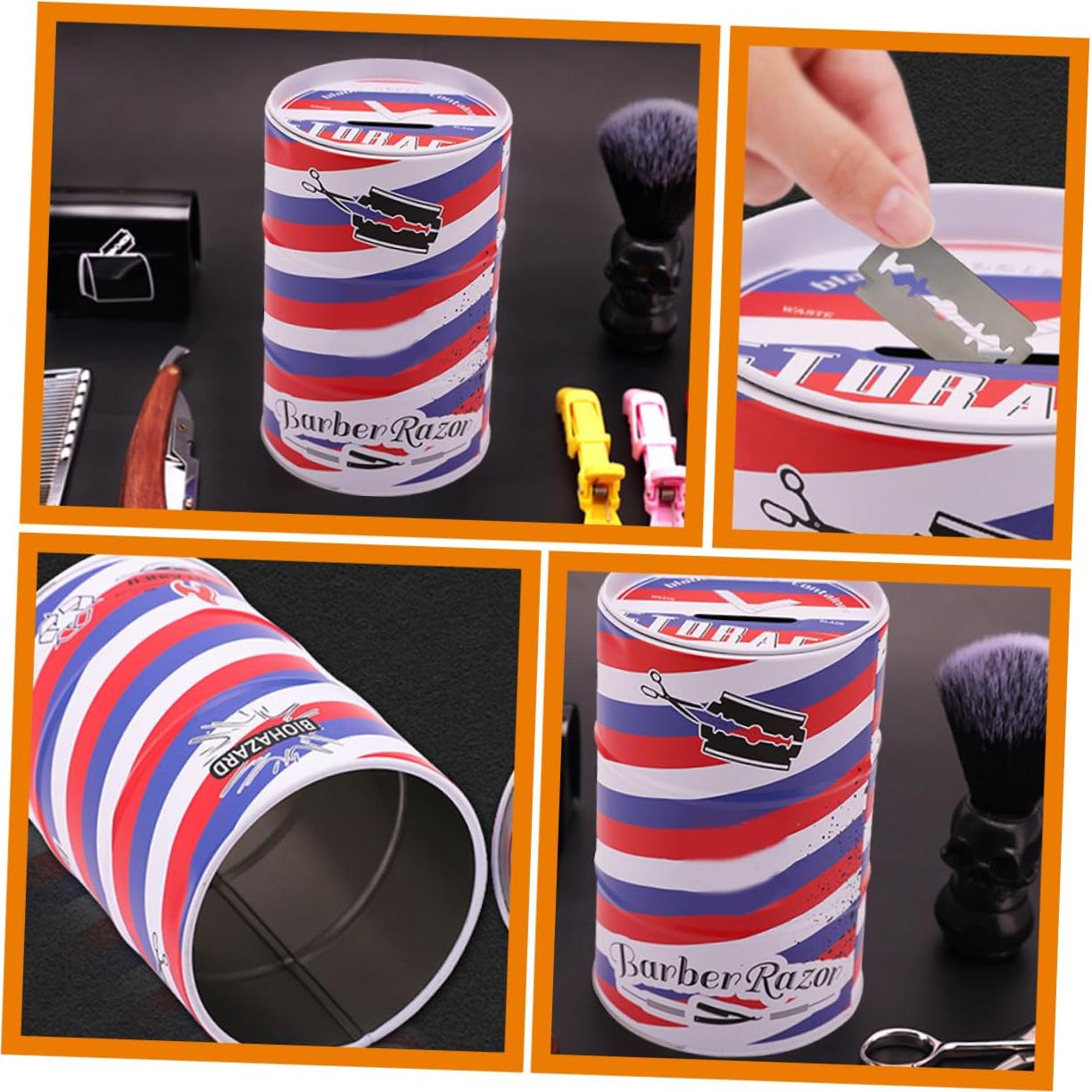 Contenedor de Desechos de Cuchillas de Afeitar PLAFOPE 14x8.8cm