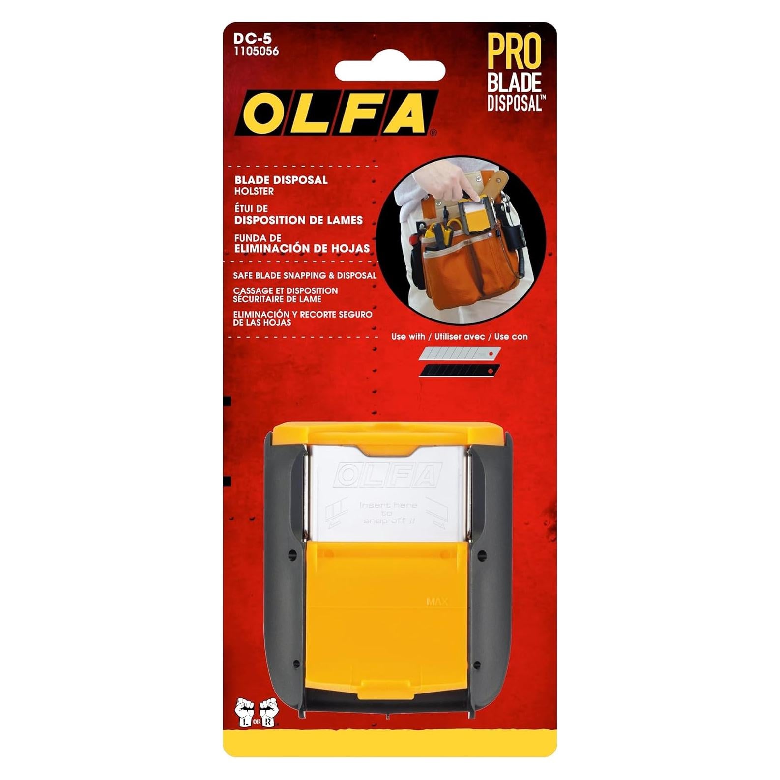 Funda de Desecho de Cuchillas OLFA DC-5 - 90g