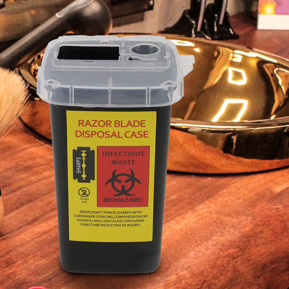Contenedor de Desecho de Cuchillas FRCOLOR 2 Pcs 15.5x9.5cm