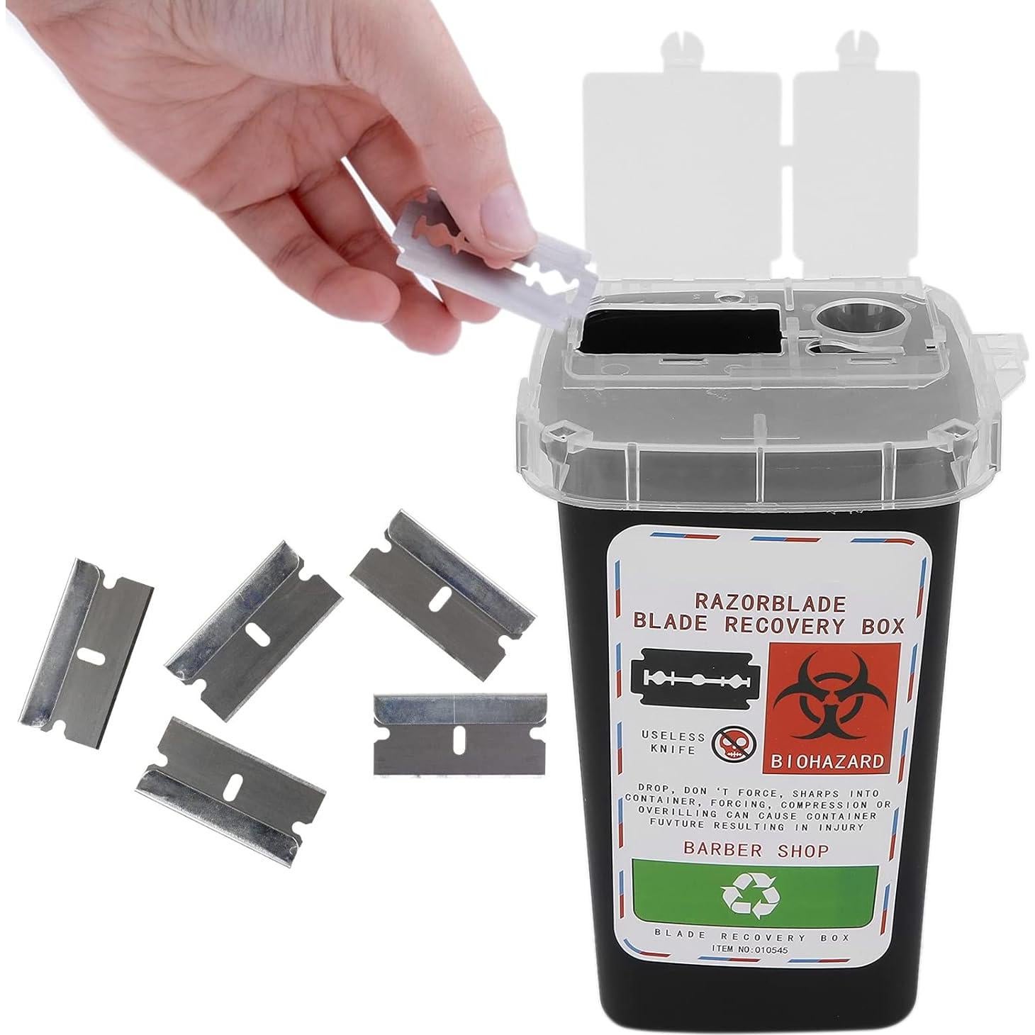 Contenedor de Desecho de Cuchillas FILFEEL - 19.4x15.5x10 cm