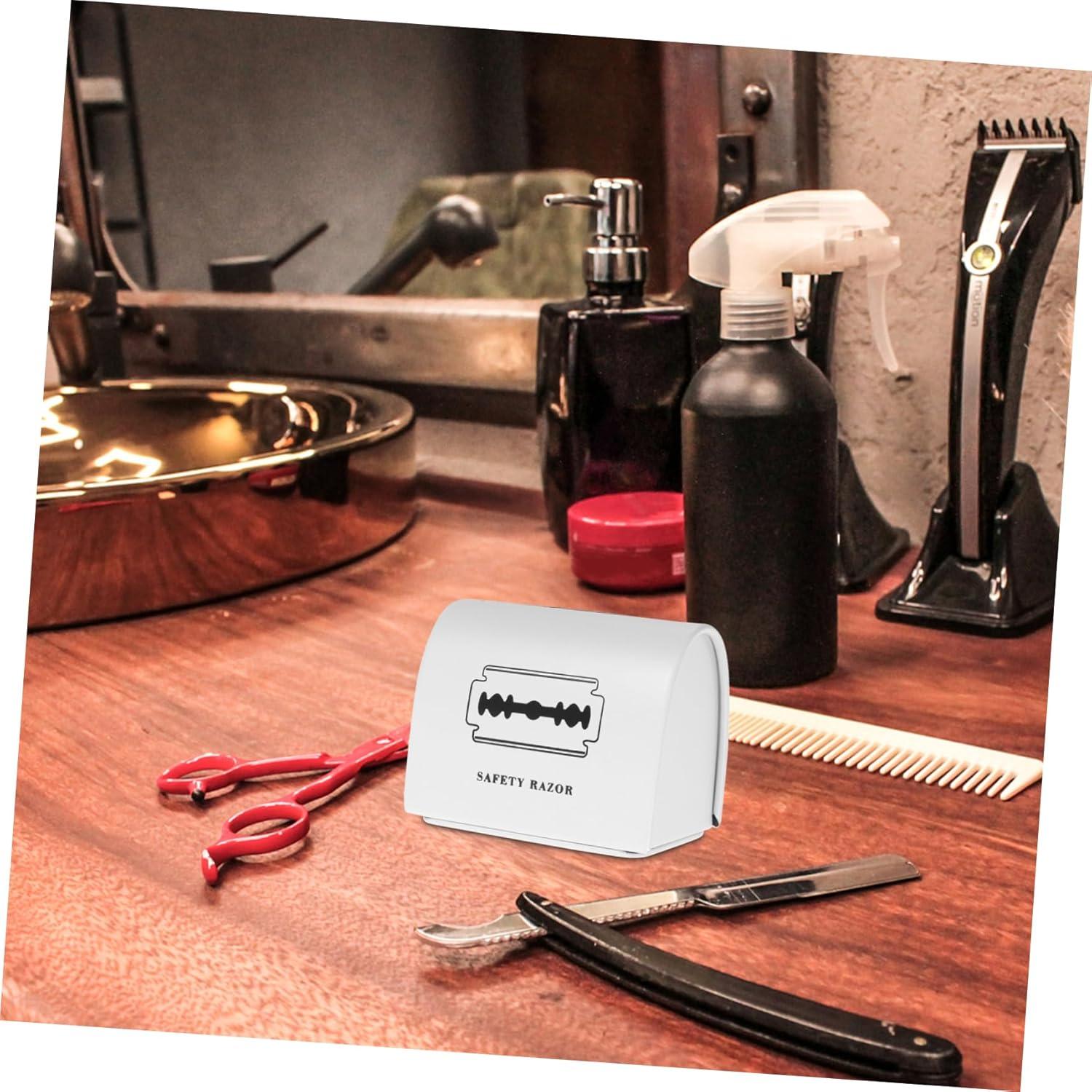 Caja de Desechos de Afeitado Ipetboom - Estuche Metal 6x5cm