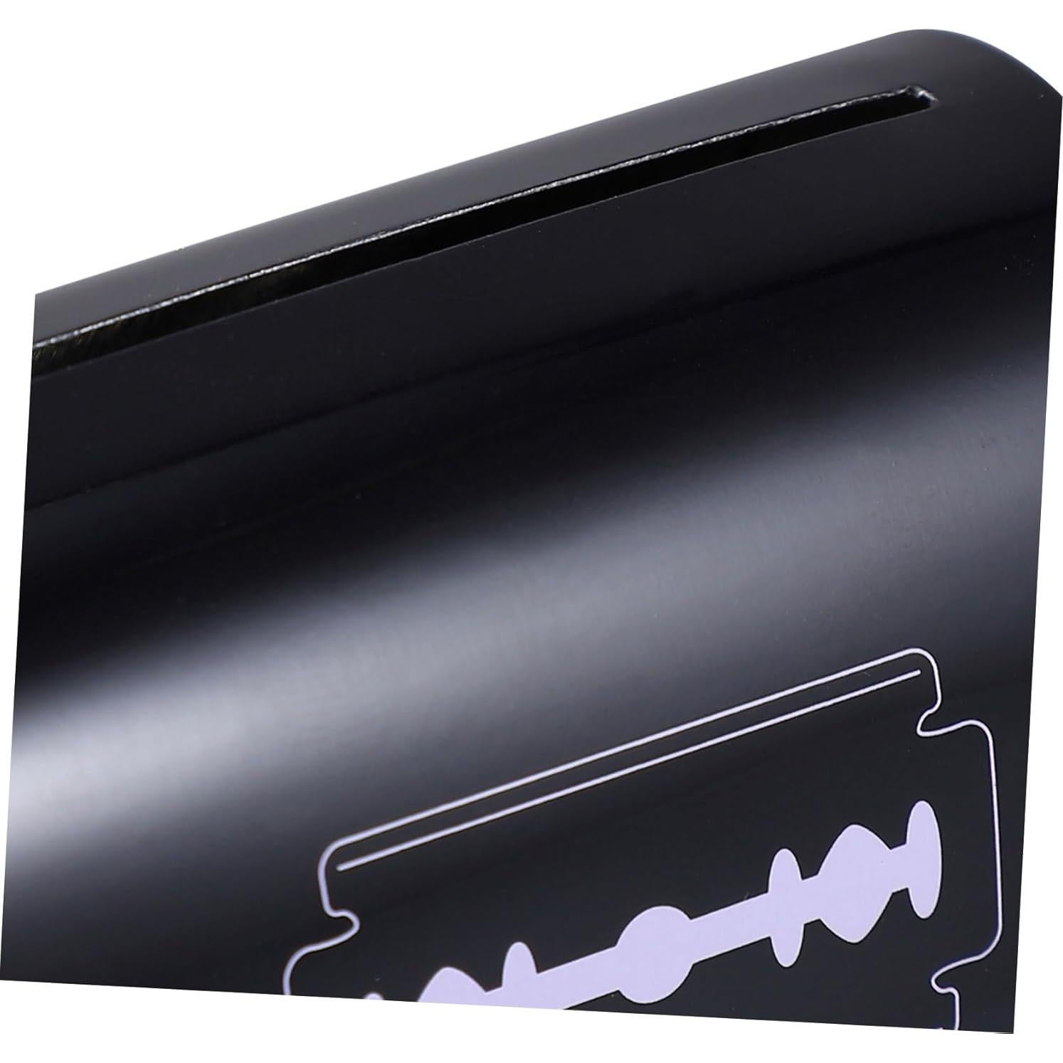 Caja de Almacenamiento de Cuchillas de Afeitar LIFKOME 2pcs Hierro