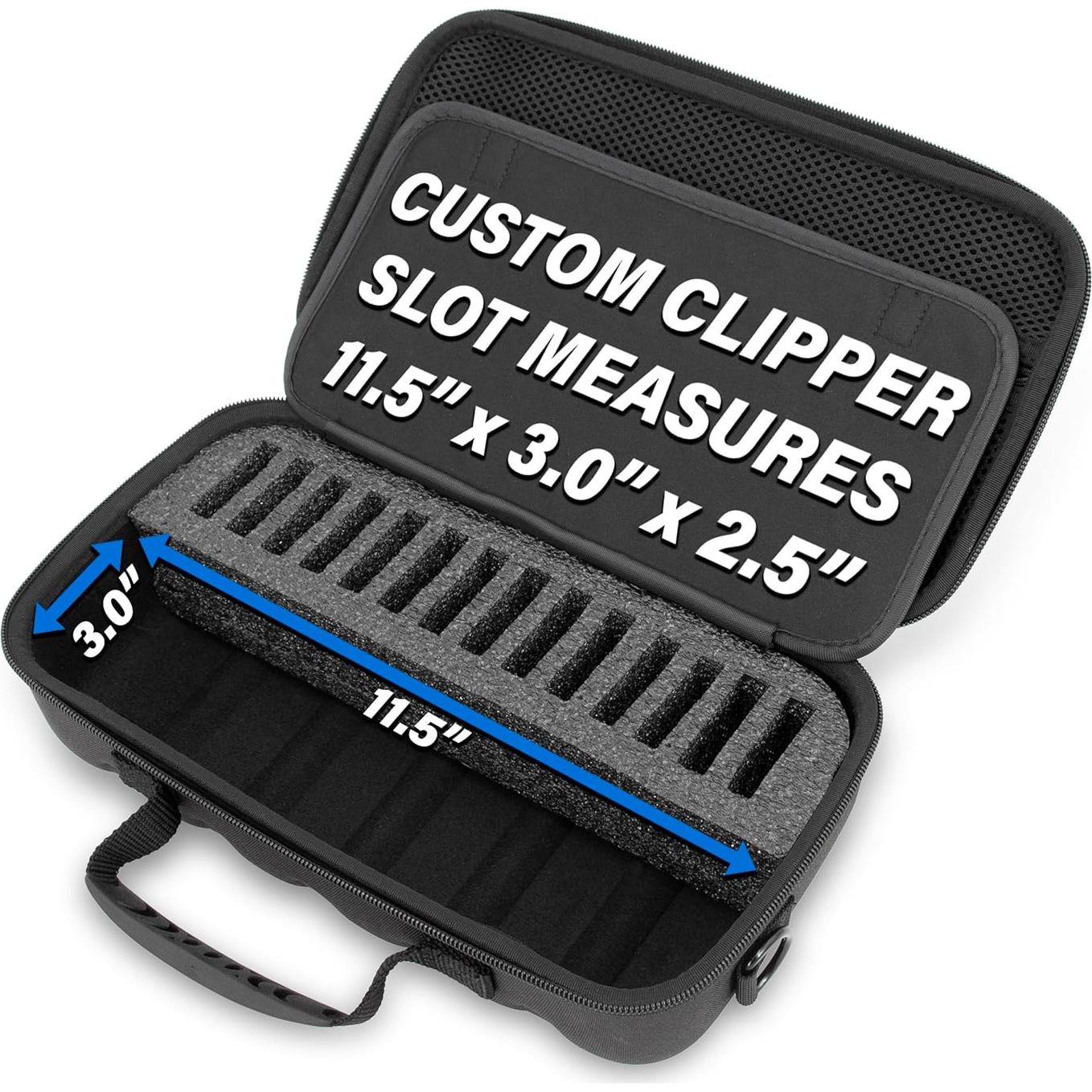 Estuche CASEMATIX para Cuchillas de Cortadora de Cabello 14 Cuchillas