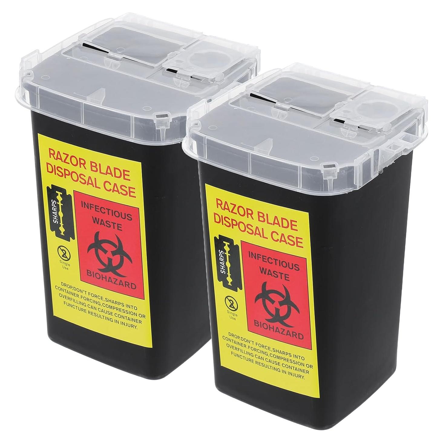 Caja de Almacenamiento de Cuchillas de Afeitar FOMIYES 2pcs