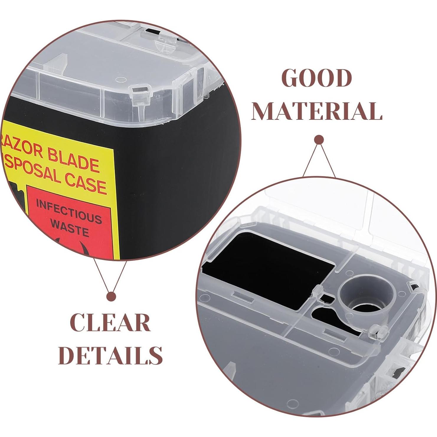 Caja de Almacenamiento de Cuchillas de Afeitar FOMIYES 2pcs