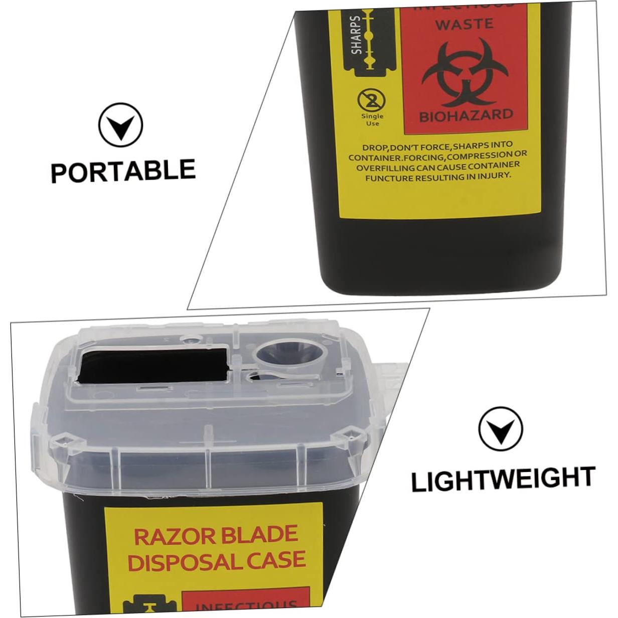 2 Cajas de Almacenamiento de Cuchillas Beatifufu 15.5x9.5cm