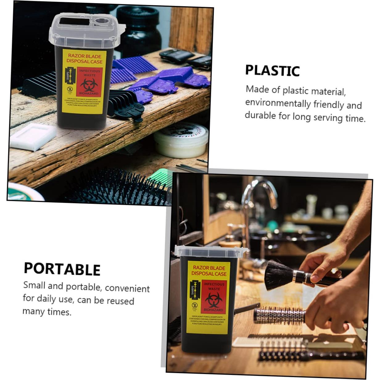 2 Cajas de Almacenamiento de Cuchillas Beatifufu 15.5x9.5cm