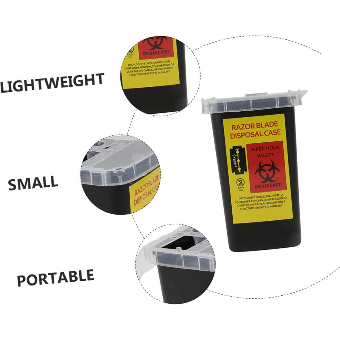 2 Cajas de Almacenamiento de Cuchillas Beatifufu 15.5x9.5cm