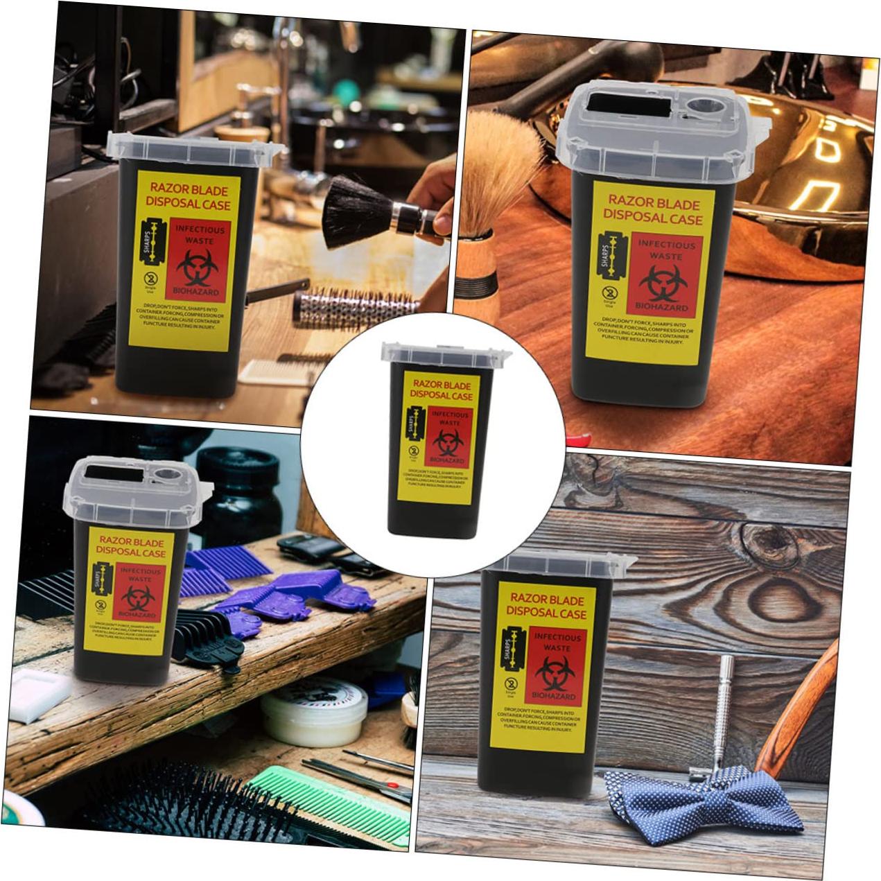 2 Cajas de Almacenamiento de Cuchillas Beatifufu 15.5x9.5cm