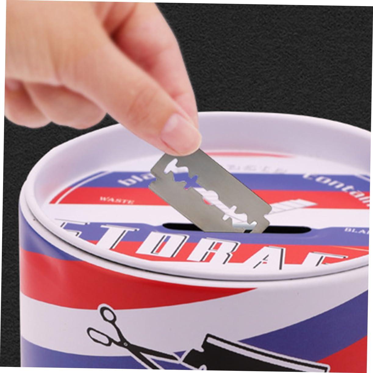 Contenedor de Desecho de Cuchillas de Afeitar ERINGOGO 14cm