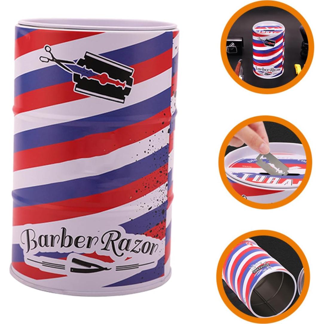 Contenedor de Desecho de Cuchillas de Afeitar ERINGOGO 14cm