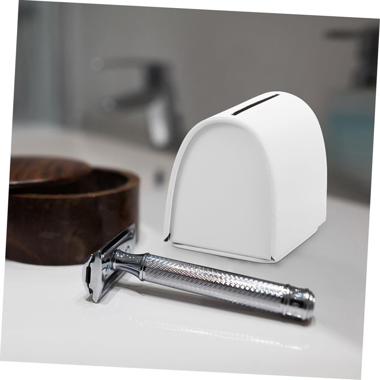 Contenedor de Desecho de Cuchillas de Afeitar 2 Piezas Metal BIUDECO