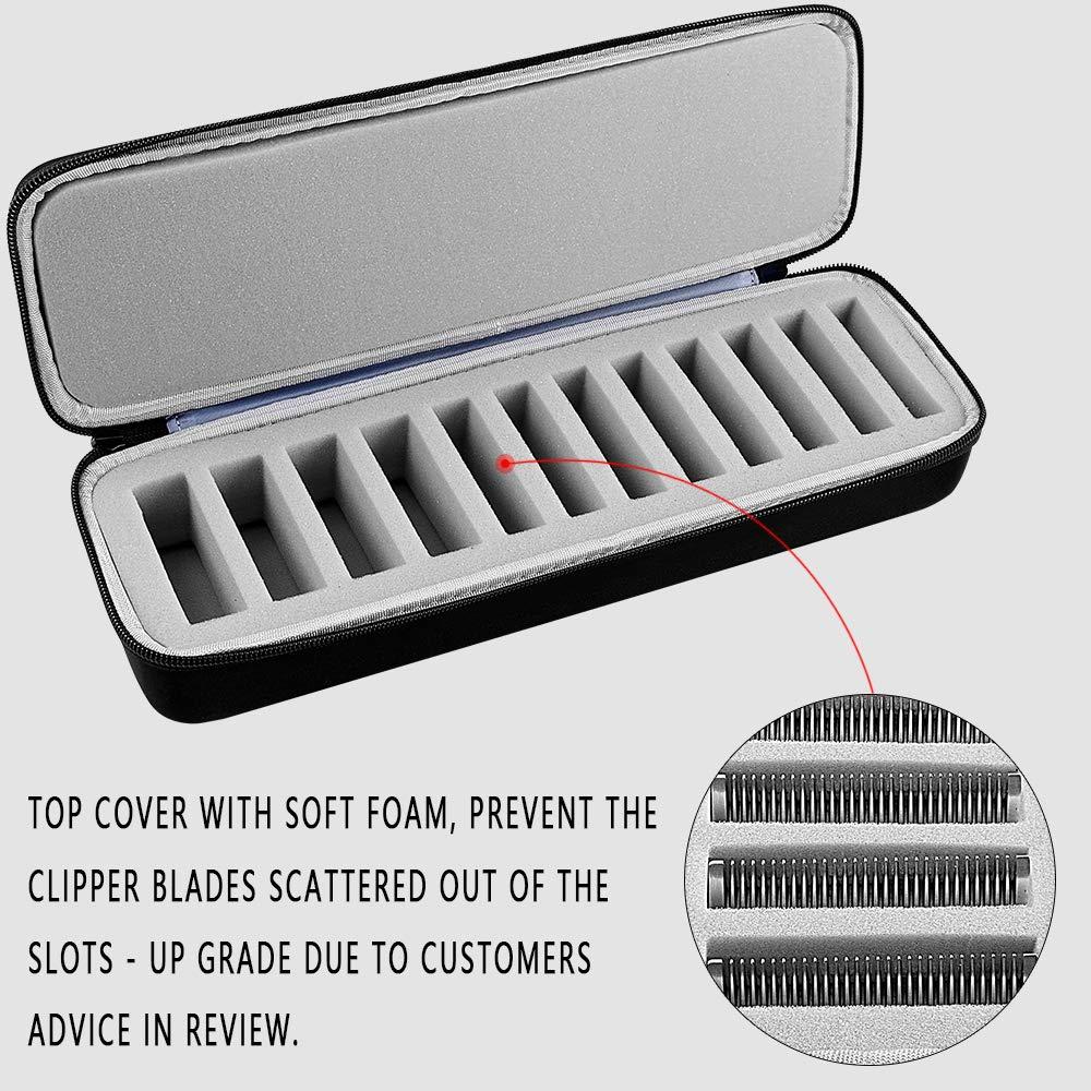 Estuche Organizador para Cuchillas Comecase - 12 Cuchillas - Compacto y Duradero