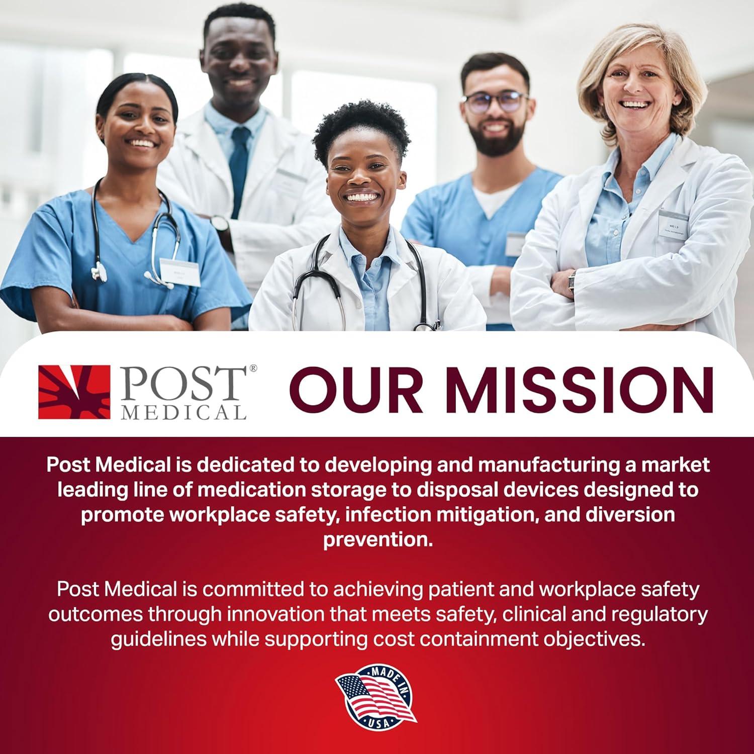 Juego de Eliminación de Agujas Post Medical con Gabinete 1.5L