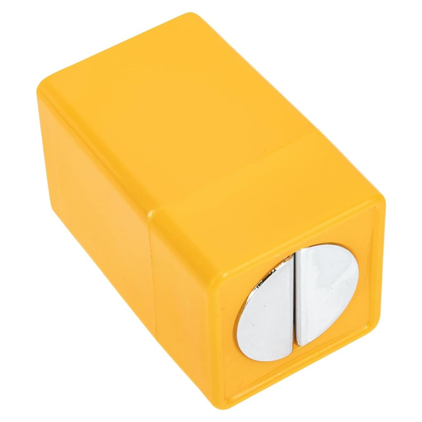 Caja de Almacenamiento de Cuchillas Desechadas LOLIPPYY 7cm Amarilla