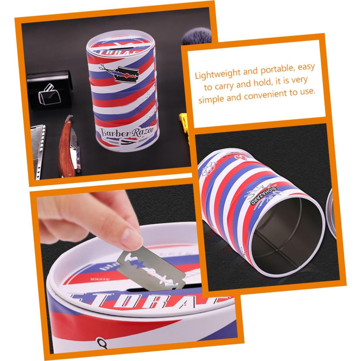 Contenedor de Desechos de Cuchillas ARTSEWPLY Reutilizable 14x8.8cm