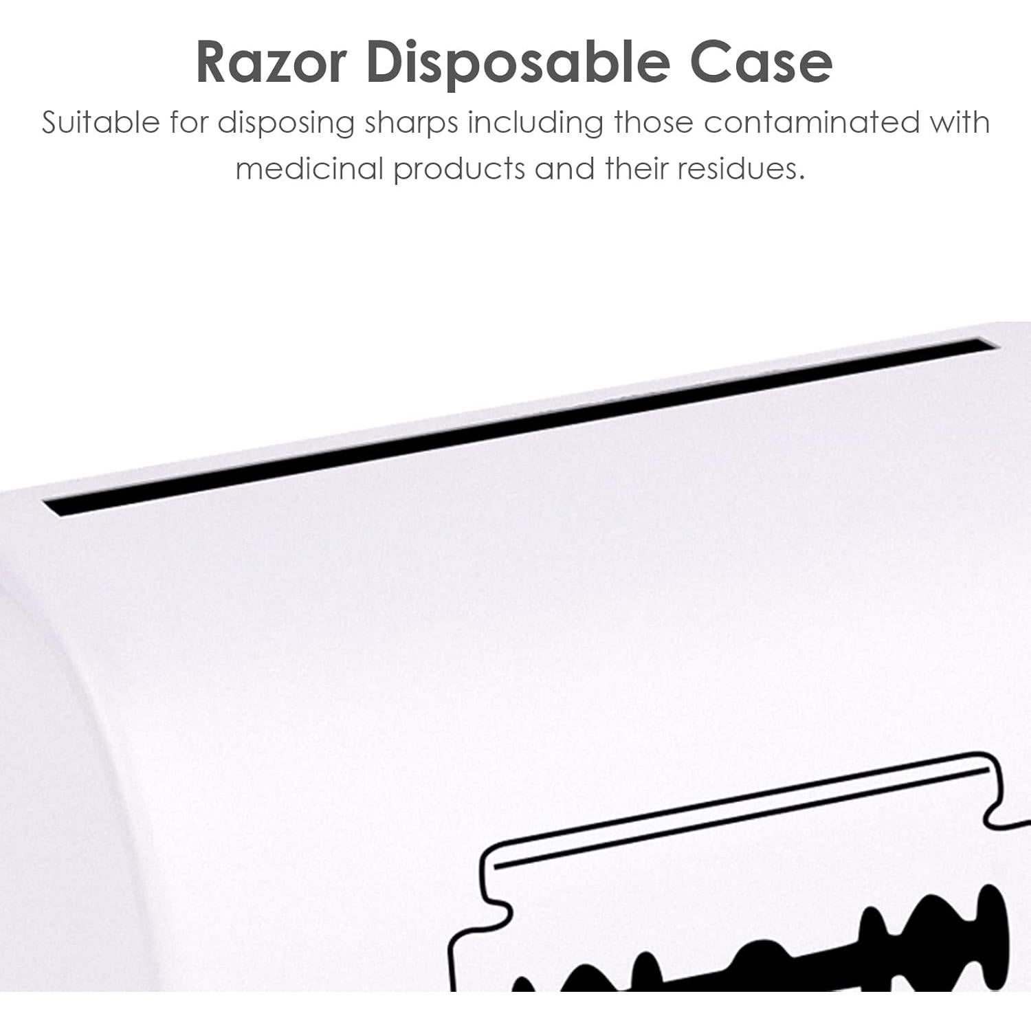 Banco de Cuchillas SHIDOW - Contenedor Desecho Afilados 2 Pzs