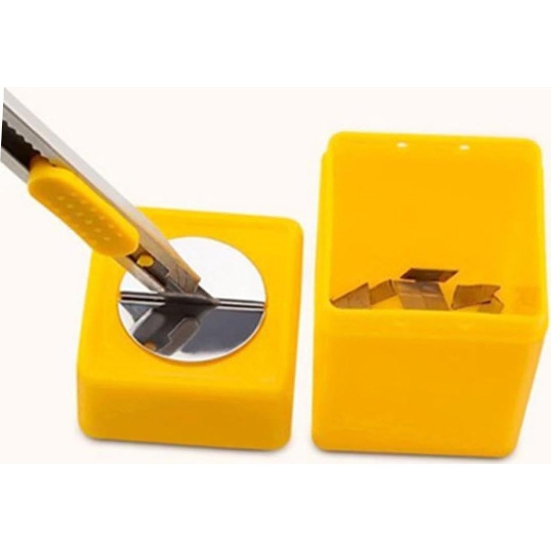 Contenedor de Cuchillas Desechadas ELAYARD 2 Piezas 6.8x4.3cm