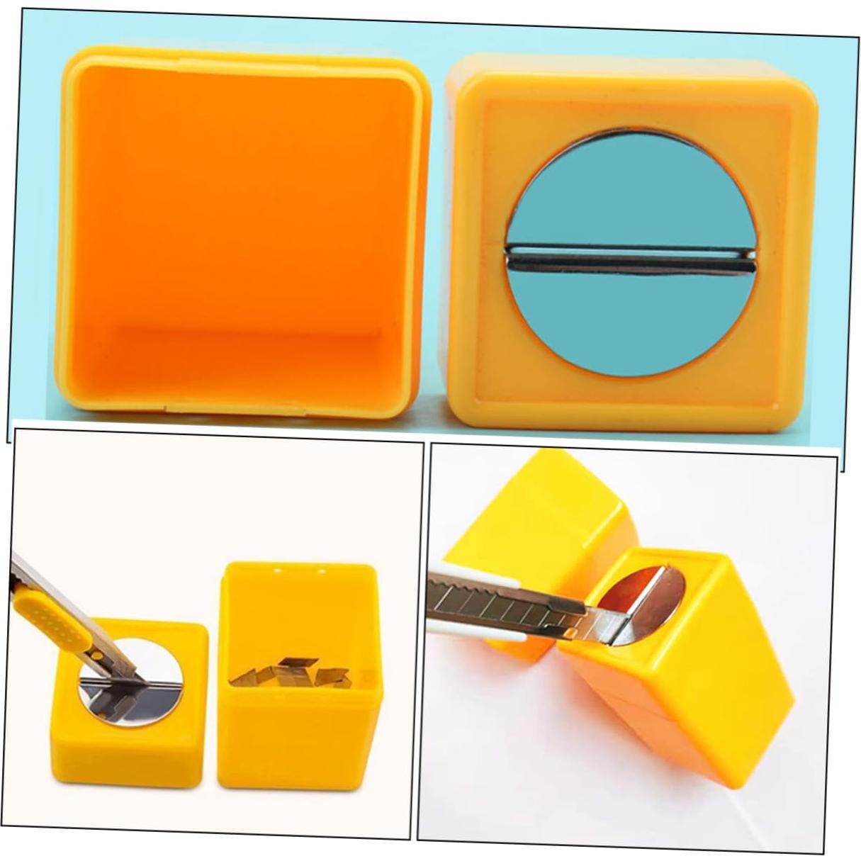 Contenedor de Cuchillas Desechadas ELAYARD 2 Piezas 6.8x4.3cm