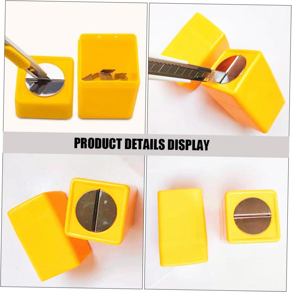 Contenedor de Cuchillas Desechadas ELAYARD 2 Piezas 6.8x4.3cm