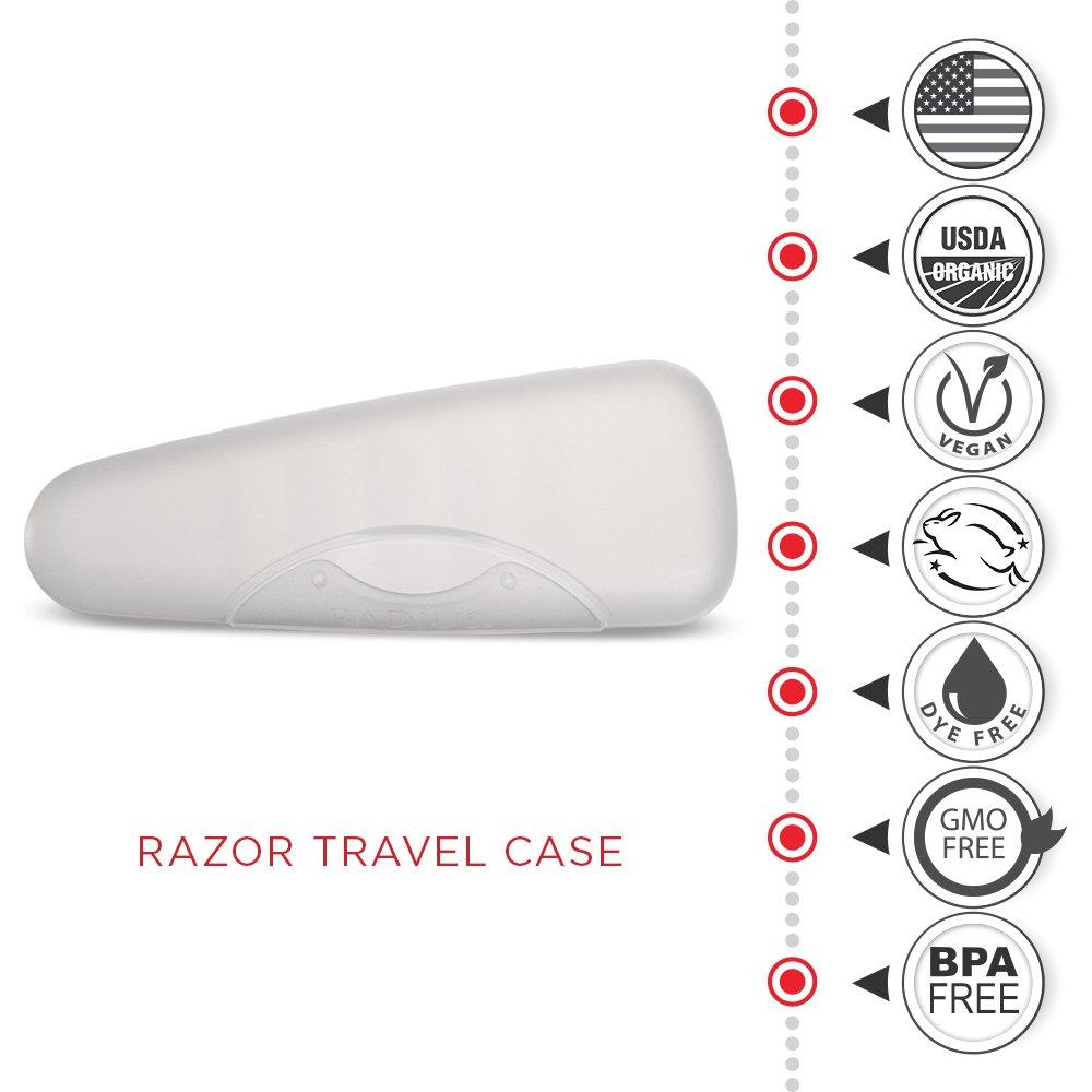 Estuche de Viaje para Afeitadora RADIUS - Duradero y Reciclable