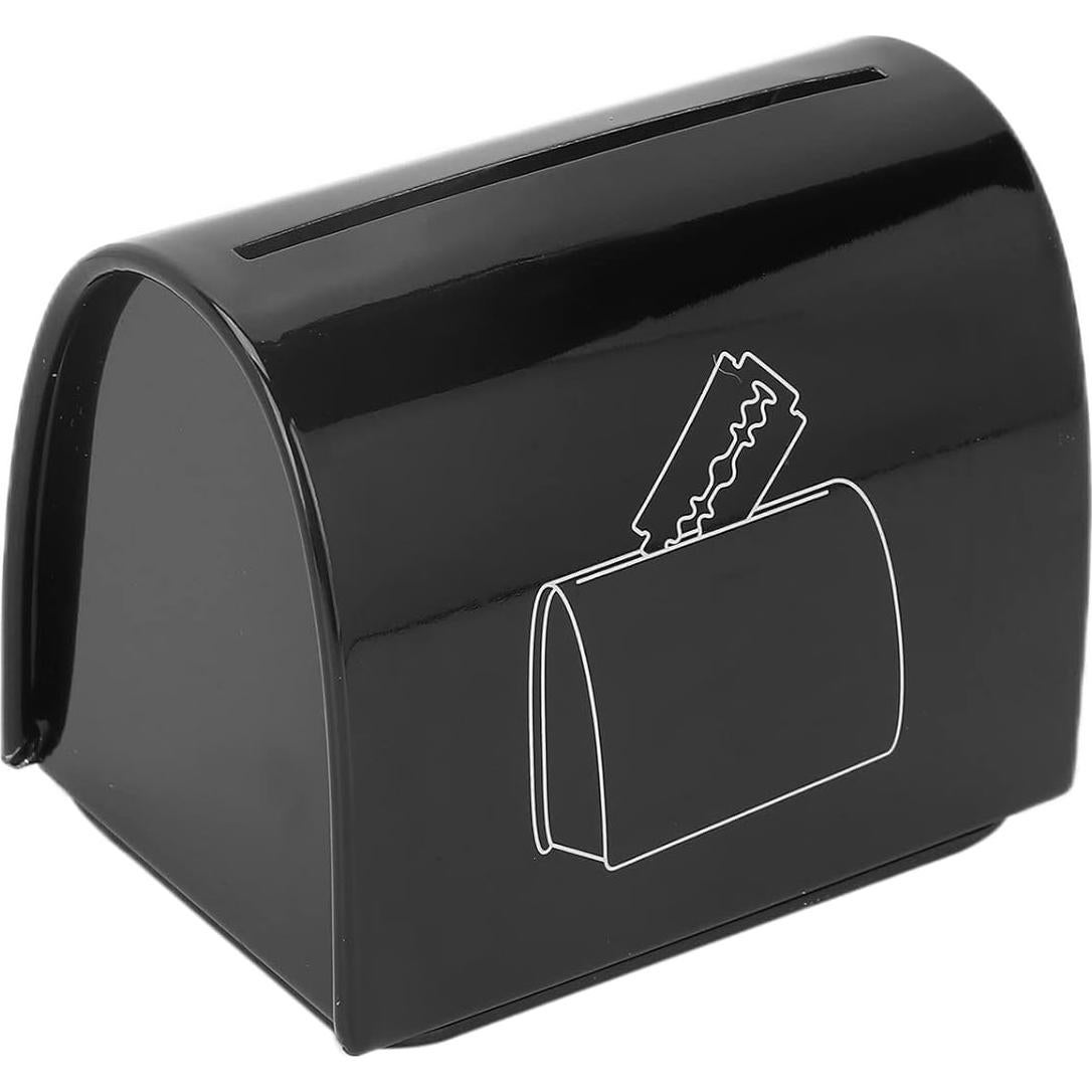 Contenedor de Desechos de Cuchillas de Barbero Vane/Wing - Hierro, 300 Cuchillas