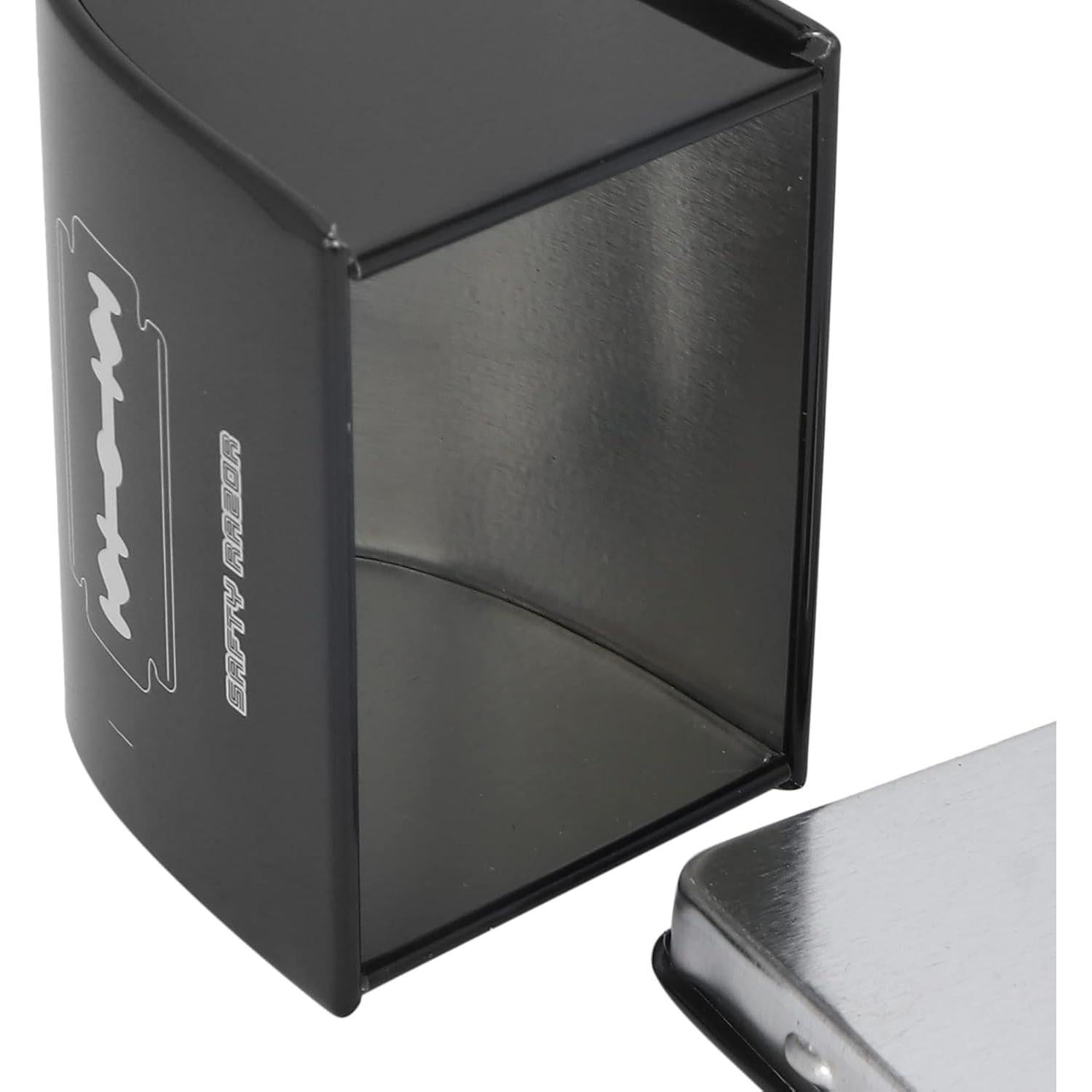 Contenedor de Desechos de Cuchillas de Barbero Vane/Wing - Hierro, 300 Cuchillas