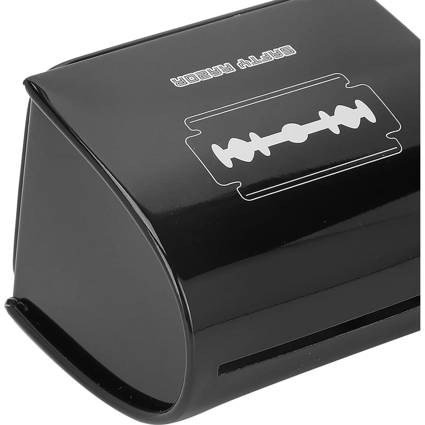 Contenedor de Desechos de Cuchillas de Barbero Vane/Wing - Hierro, 300 Cuchillas