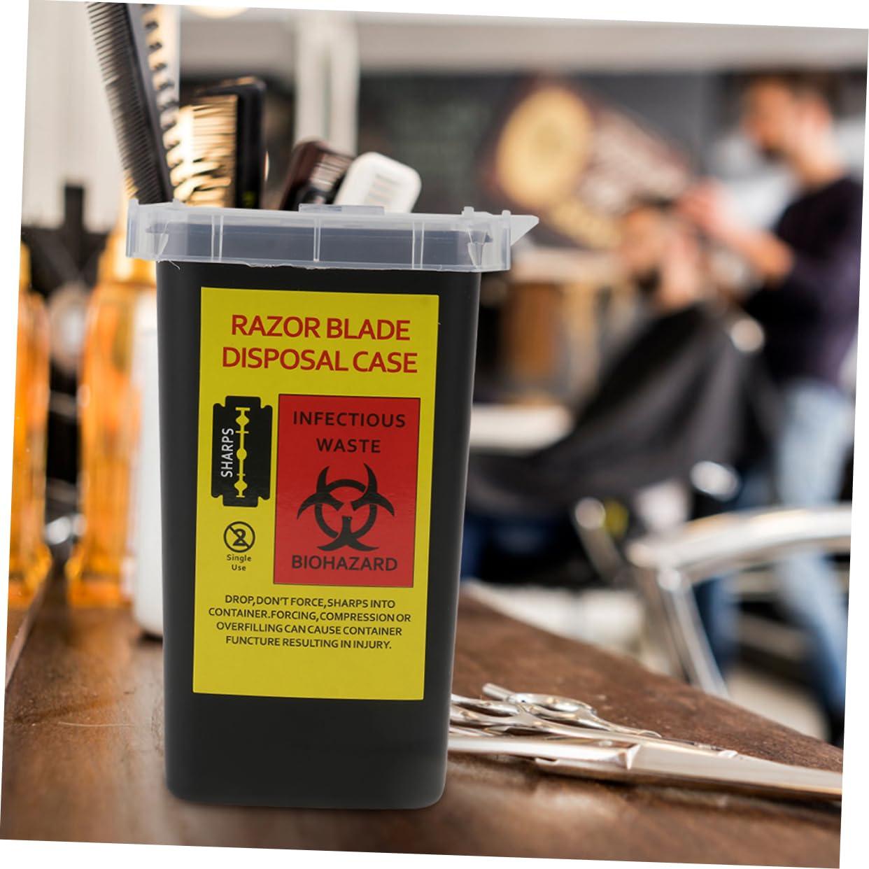 Caja de Almacenamiento de Cuchillas Desechadas Gogogmee 2pcs