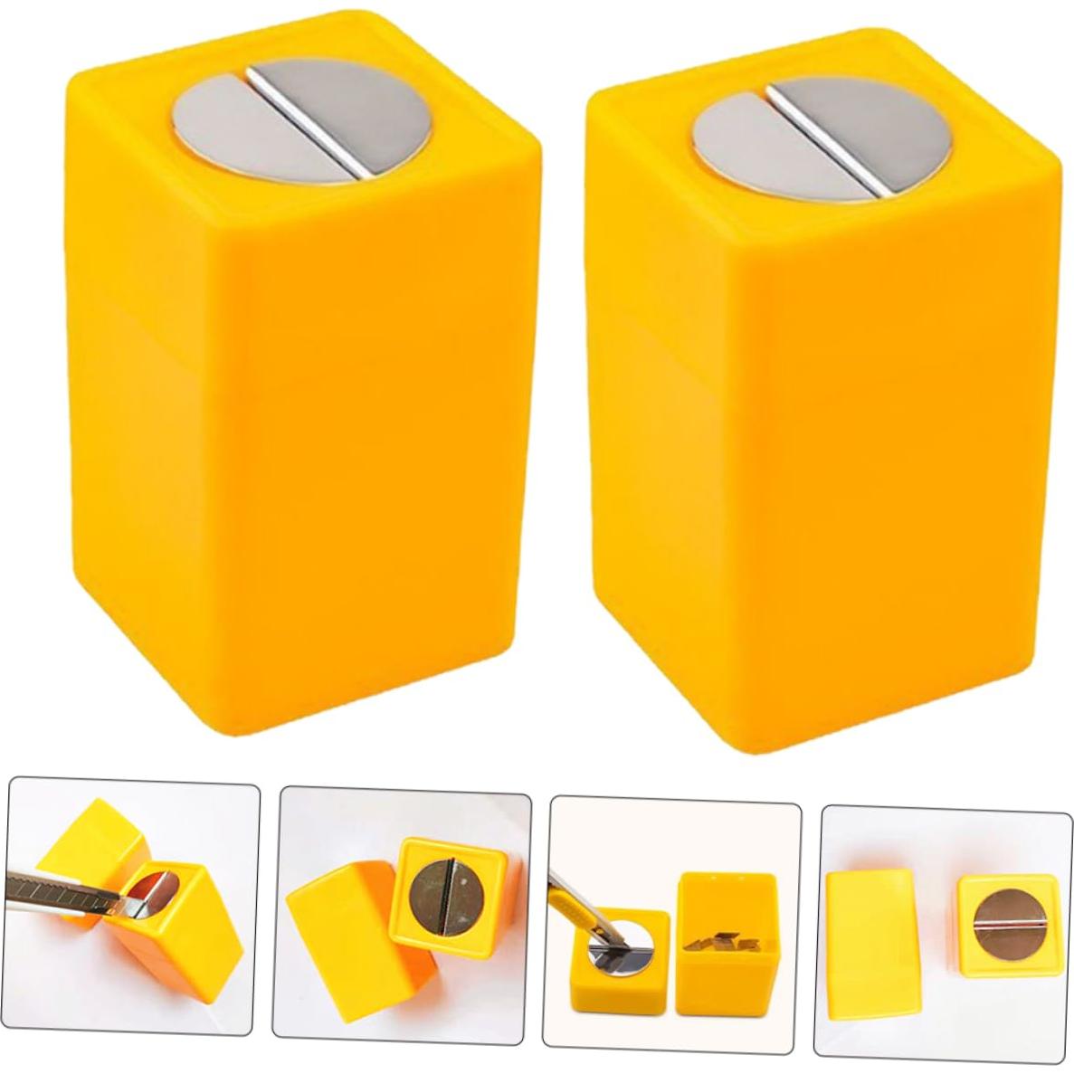 Caja de Almacenamiento de Cuchillas de Desecho Ipetboom 2 Piezas