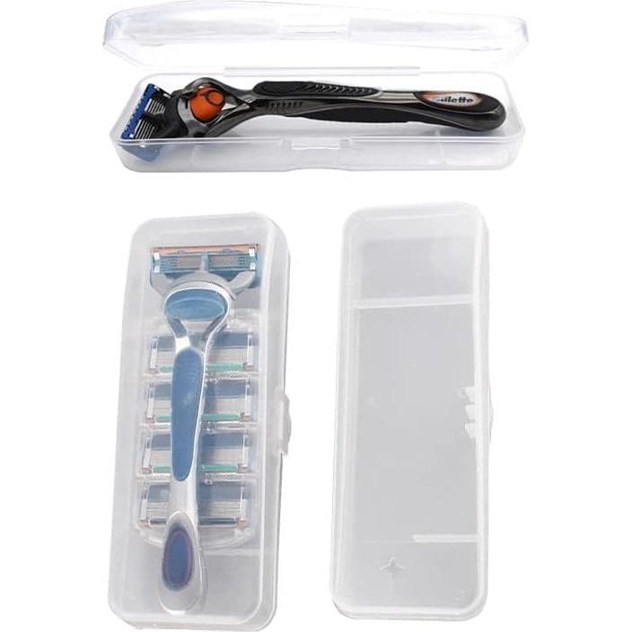 Paquete de 3 Estuches de Afeitar Manuales TorSor 15x5.3cm