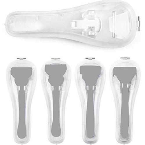 Funda Dura Portátil QSHAVE para Afeitar de Viaje 16.5x6.4cm