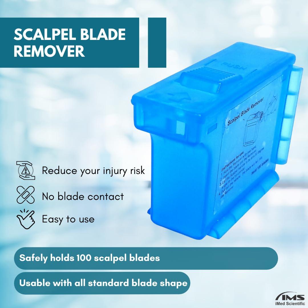 Caja de Plástico IMEDS para Remover Cuchillas de Bisturí