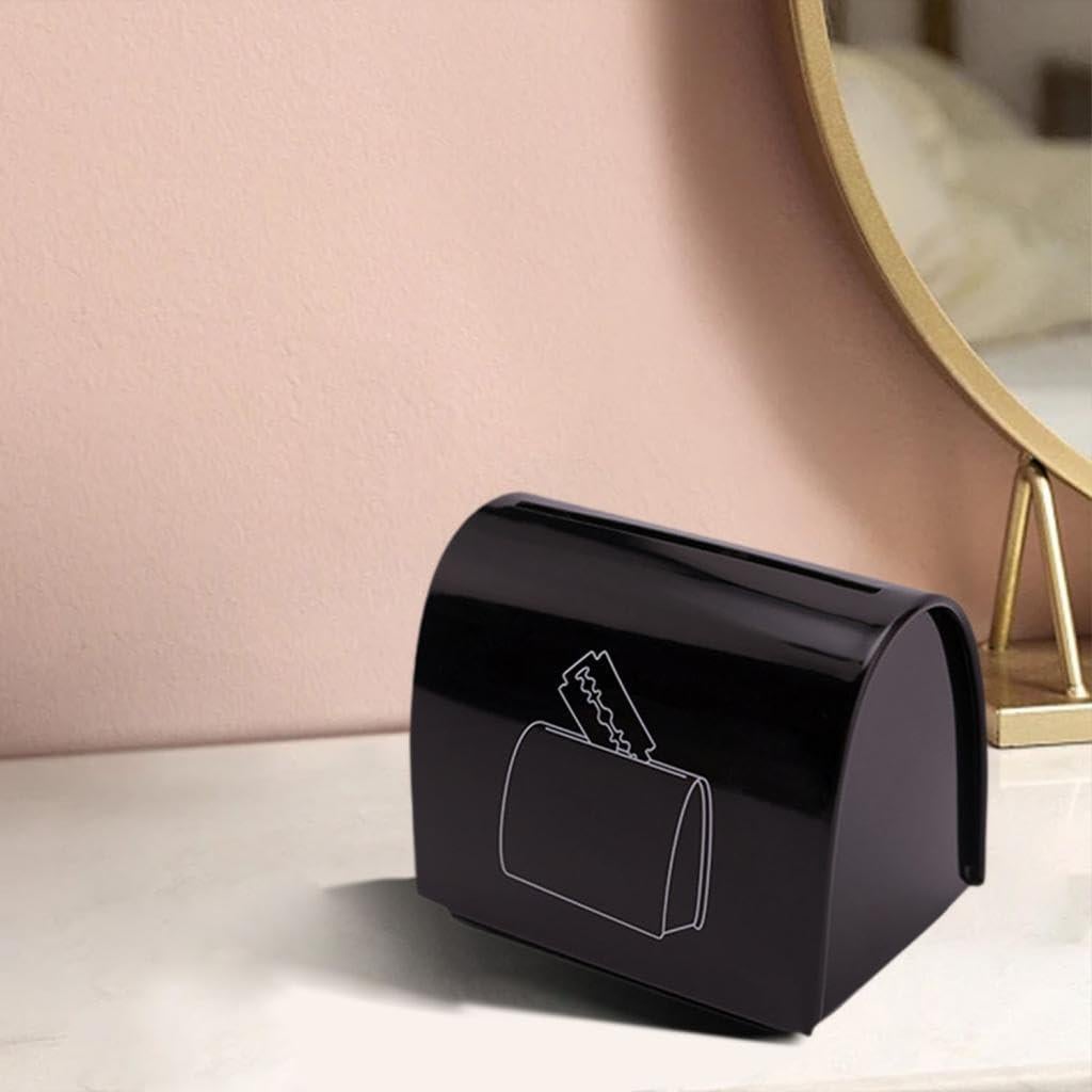 Caja de Desecho de Cuchillas FashionCha - Almacenamiento Seguro