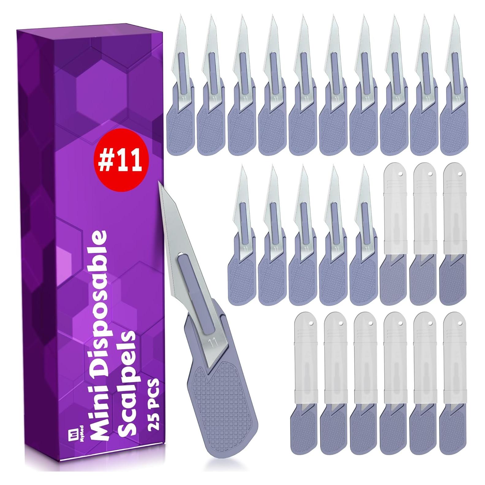 Cuchillas Quirúrgicas Desechables MyMed #11 - Paquete de 25